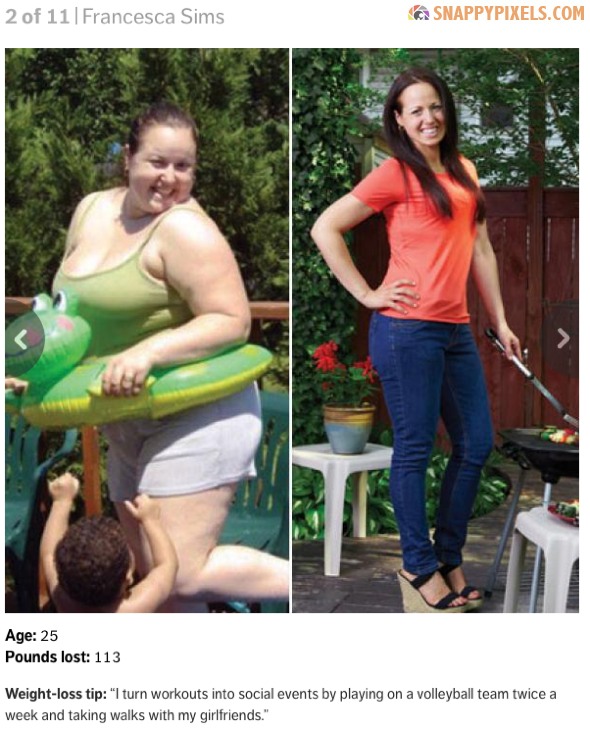 amazing weight loss before and after