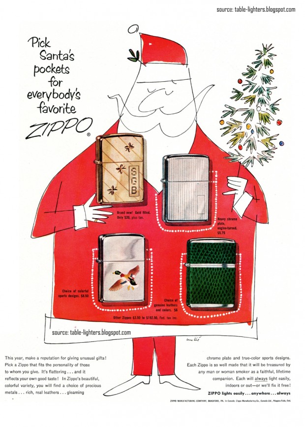 Santa's Zippos