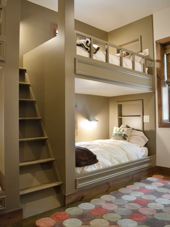 Awesome Bunk Beds Built In