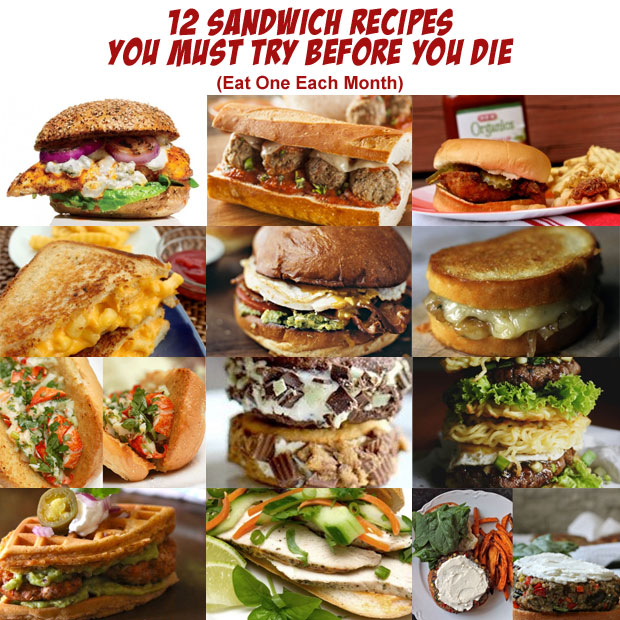 The 12 Best Sandwich Recipes You Must Try Before You Die - Snappy ...