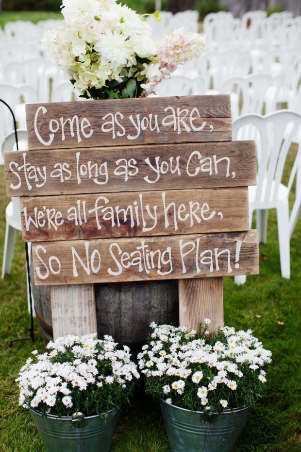 pallet sign  diy on wedding a rustic wedding sign