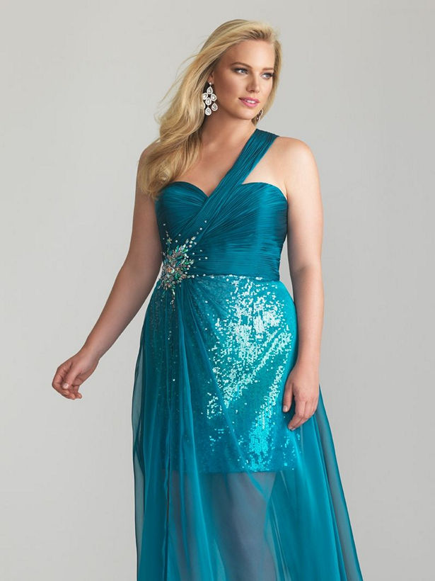 2014 Plus Size Prom Dresses For a Curvy Figure (24 Pictures) - Snappy ...
