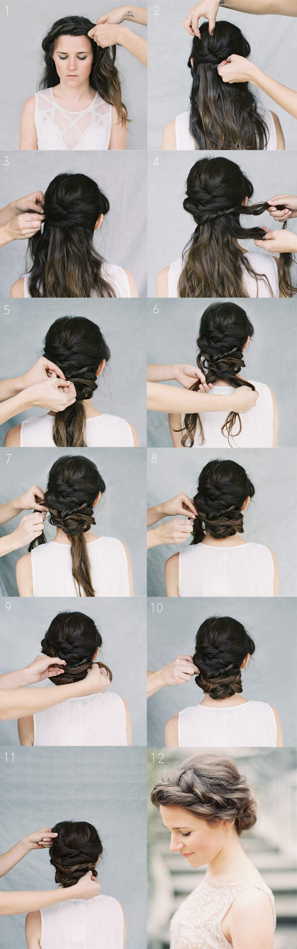 20 beautiful hairstyles for long hair step by step